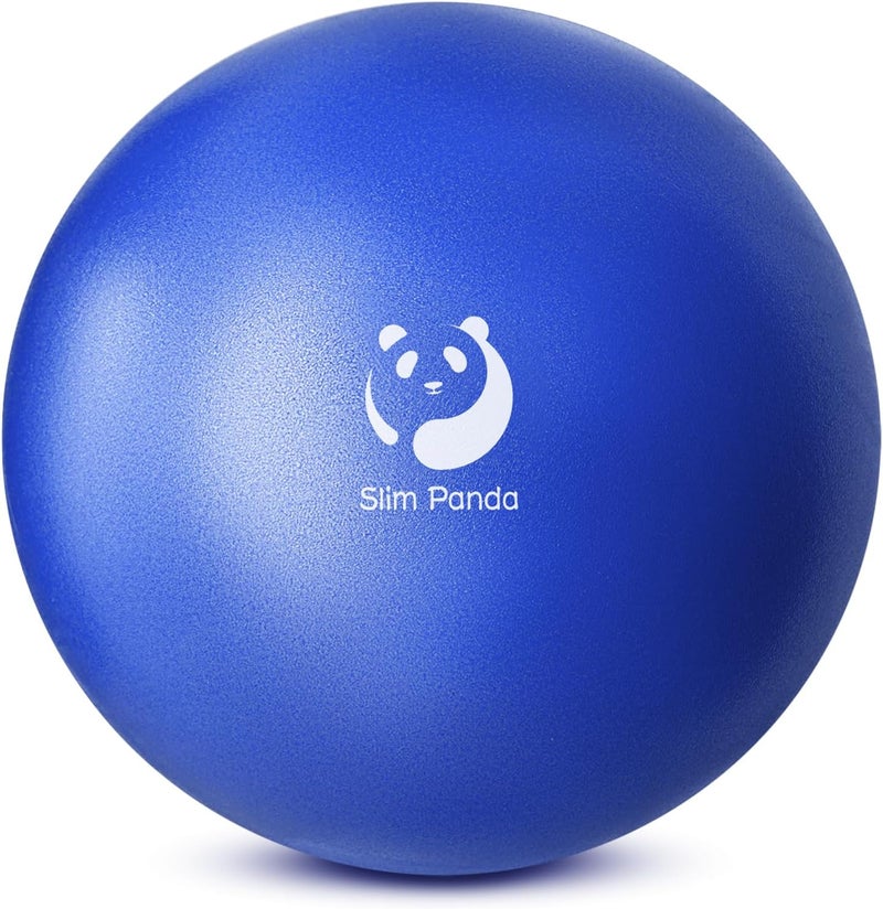 Slim Panda Pilates Ball, 9 Inch Small Exercise Ball, Anti Burst Mini Yoga Ball for Stability, Workout, Barre, Core Strength, Physical Therapy, Balance, Stretching - Image 1